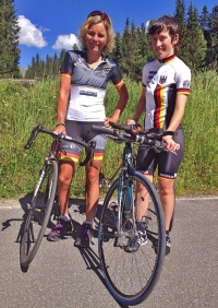 Kerstin und Jana im Höhentrainingslager